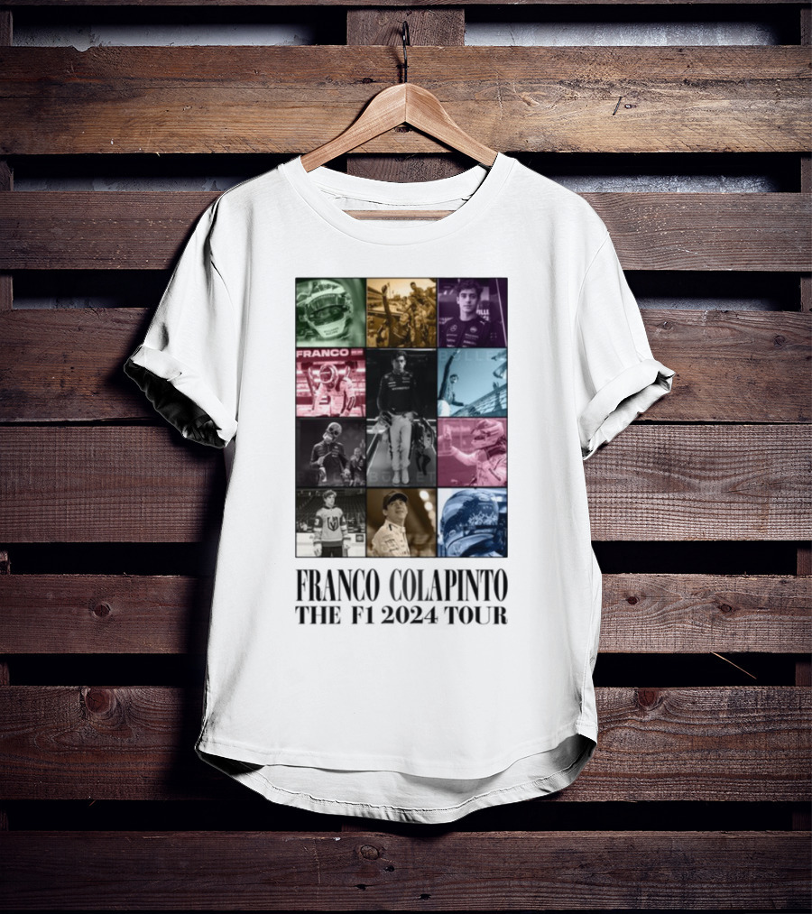 Franco Colapinto Bullet Racing F1 2024 Tour T-Shirt