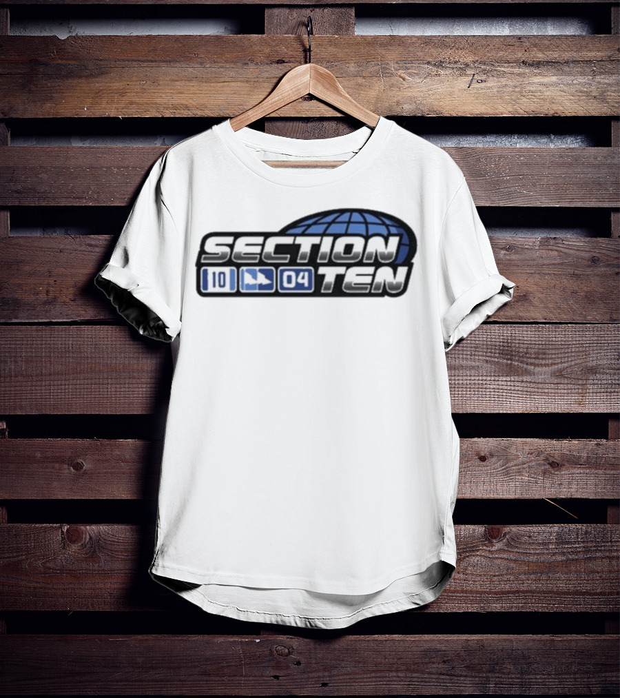 Section Ten 10 04 WS Globe T-Shirt