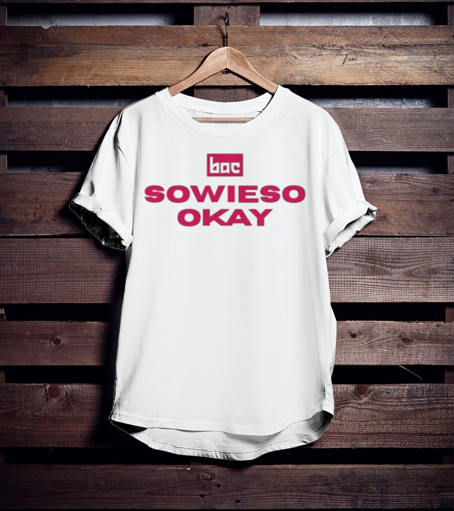 Bac Sowieso Okay Bold Red T-Shirt