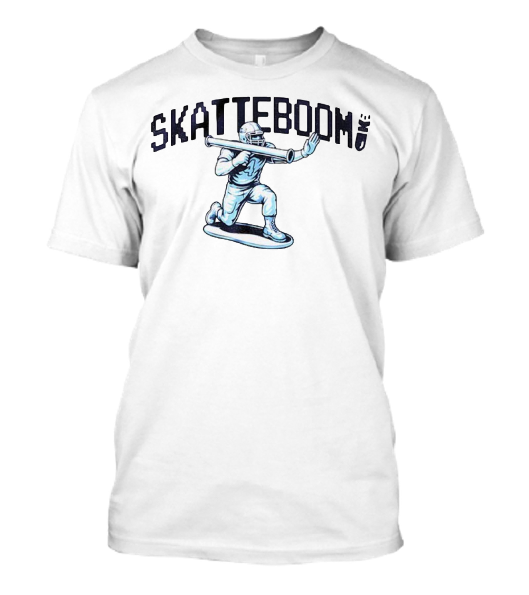 Skatteboom Toy Soldier Football Player Bazooka T-Shirt
