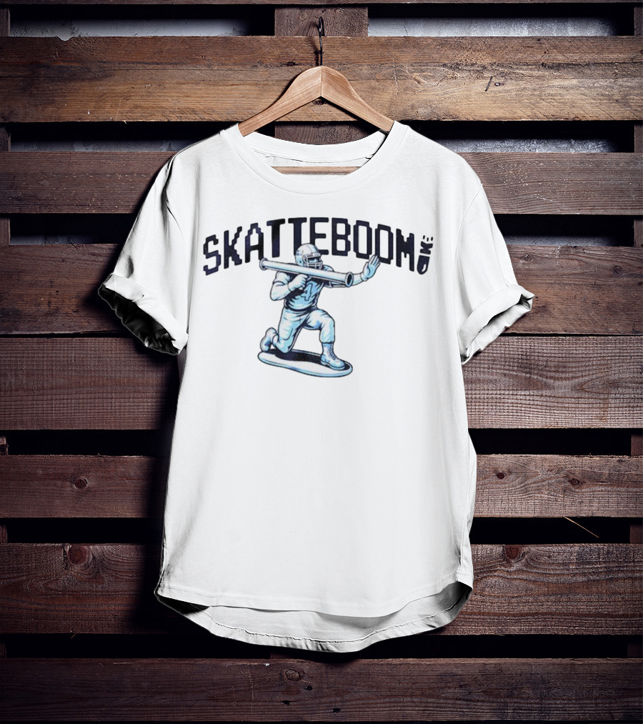 Skatteboom Toy Soldier Football Player Bazooka T-Shirt