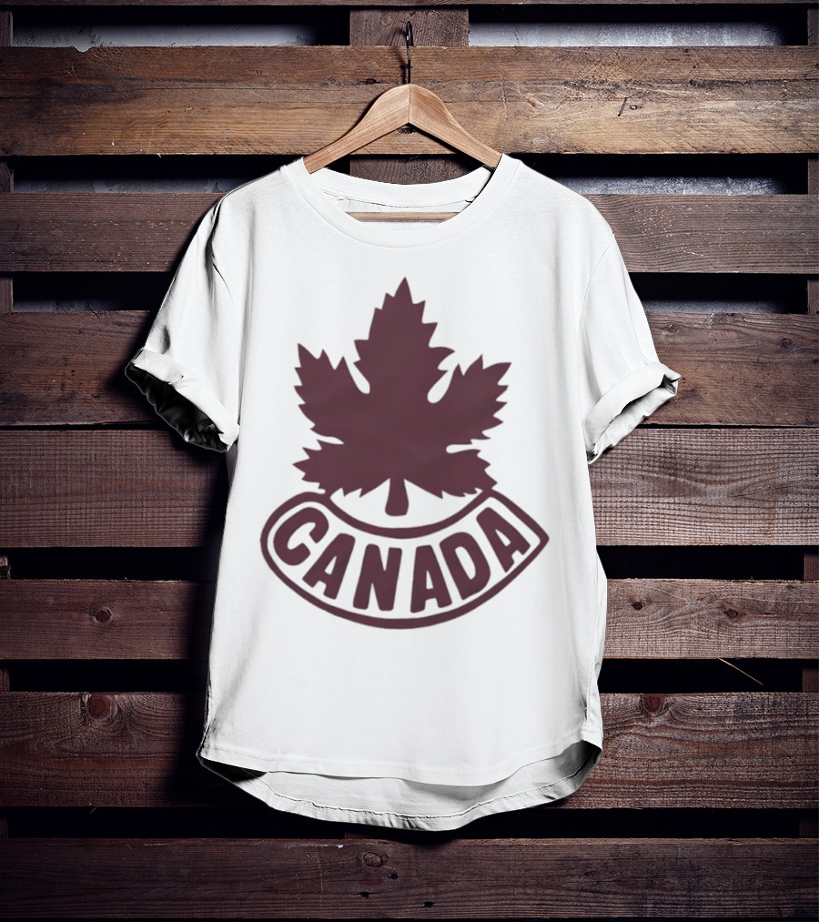 Canada Maple Leaf Badge T-Shirt