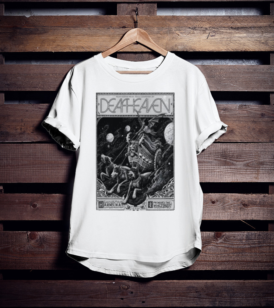 Deafheaven Manchester Music Hall Lexington KY Harms Way Promised The World 10.12.25 T-Shirt