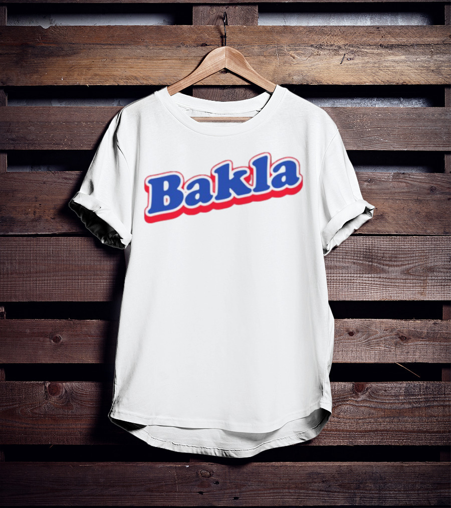 Bakla Bold Blue And Red T-Shirt