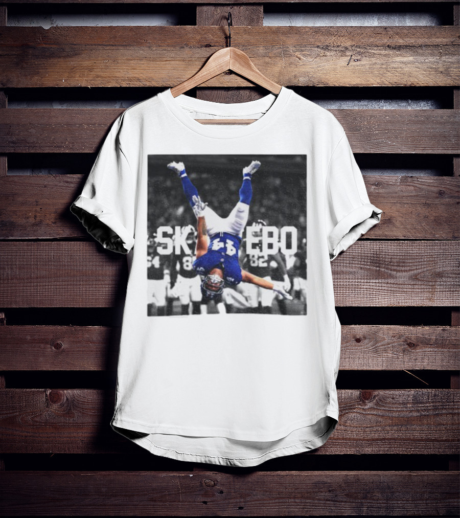 Cam Skattebo Backflip New York Giants NFL Football 2025 T-Shirt