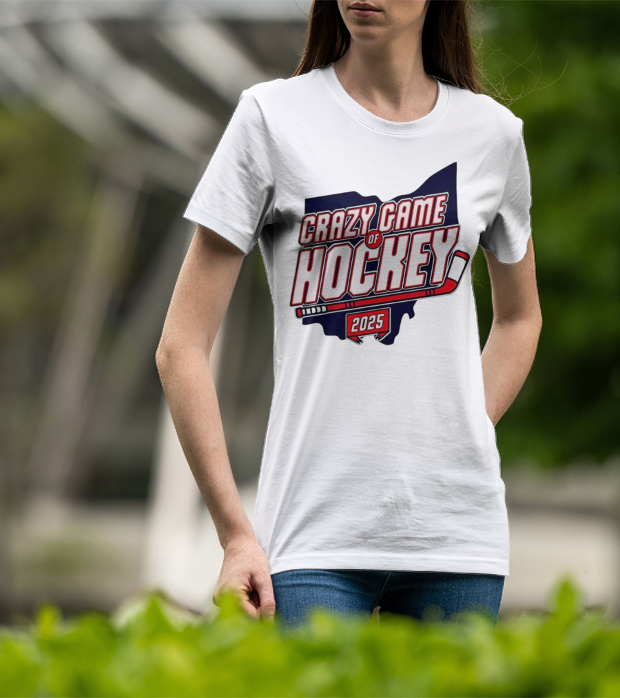 Crazy Game Of Hockey 2025 T-Shirt