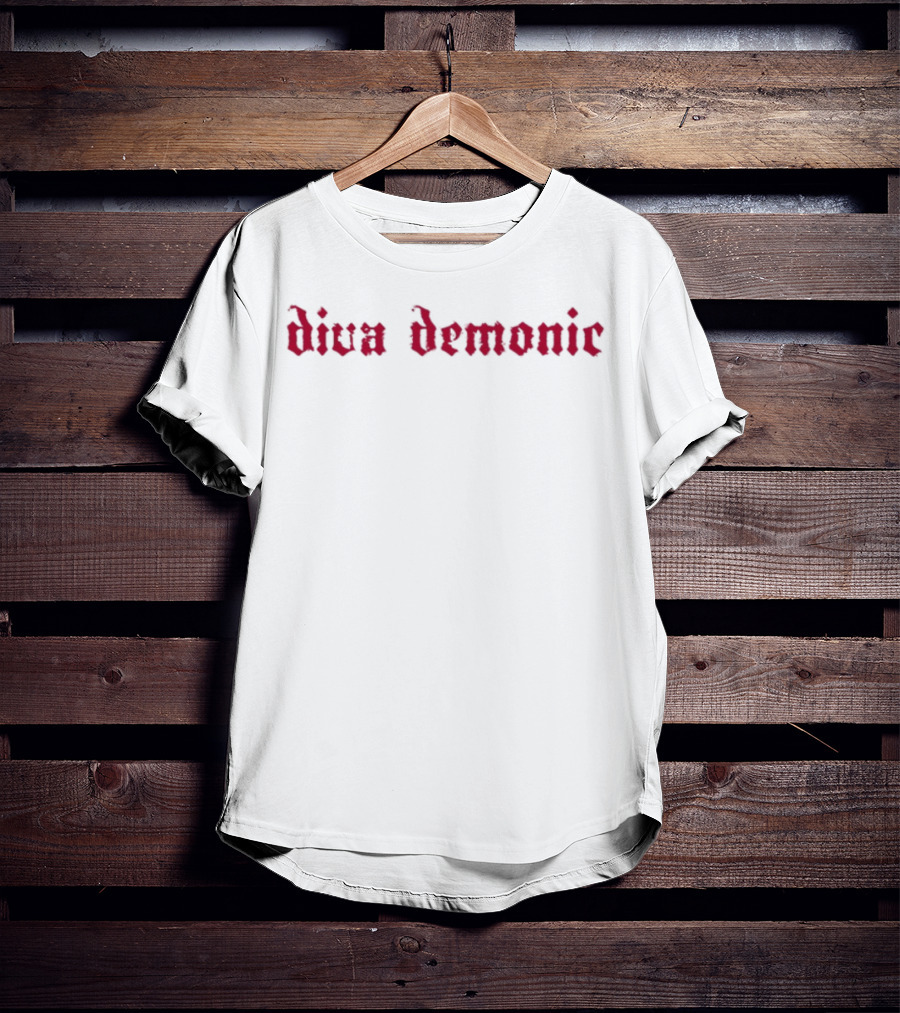 Diva Demonic Halloweenie Vi Gothic Style T-Shirt
