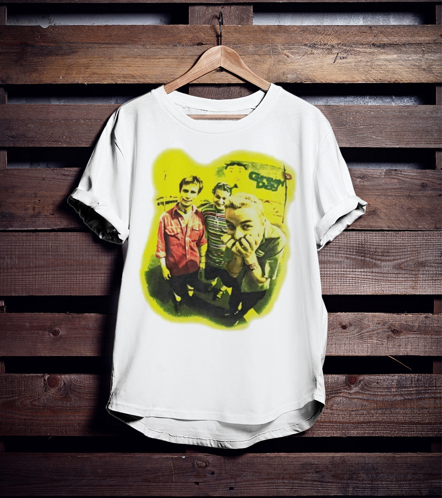 Green Day Dookie Tour 1994 Vintage Punk Rock Band Image T-Shirt