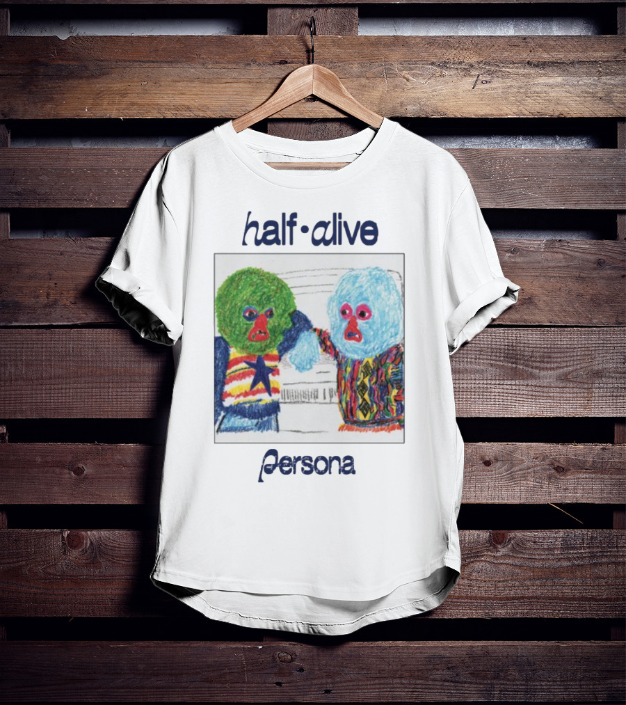 Half Alive Persona Crayon Art Duo T-Shirt