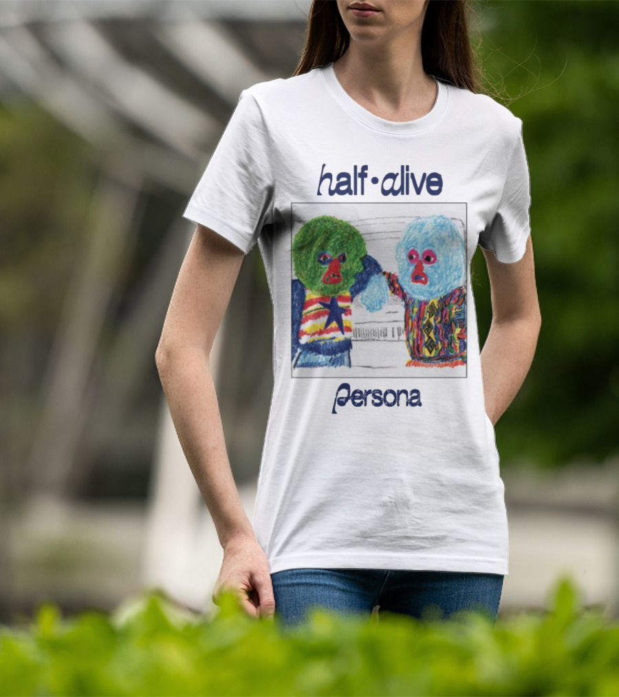 Half Alive Persona Crayon Art Duo T-Shirt