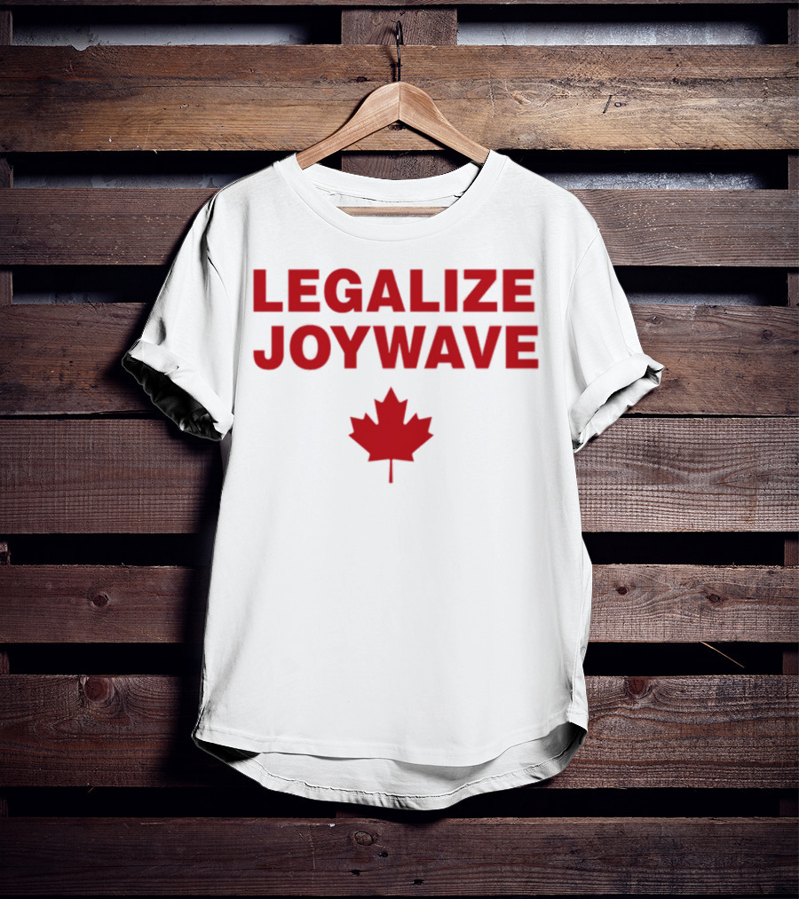Legalize Joywave Maple Leaf Icon Canada Theme T-Shirt