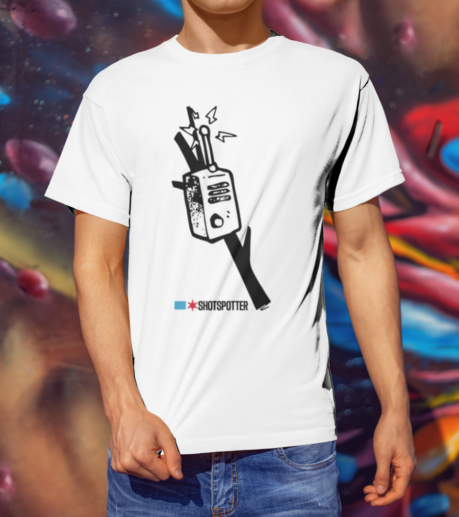 Raymondalopez Walkie-Talkie Shotspotter Image T-Shirt
