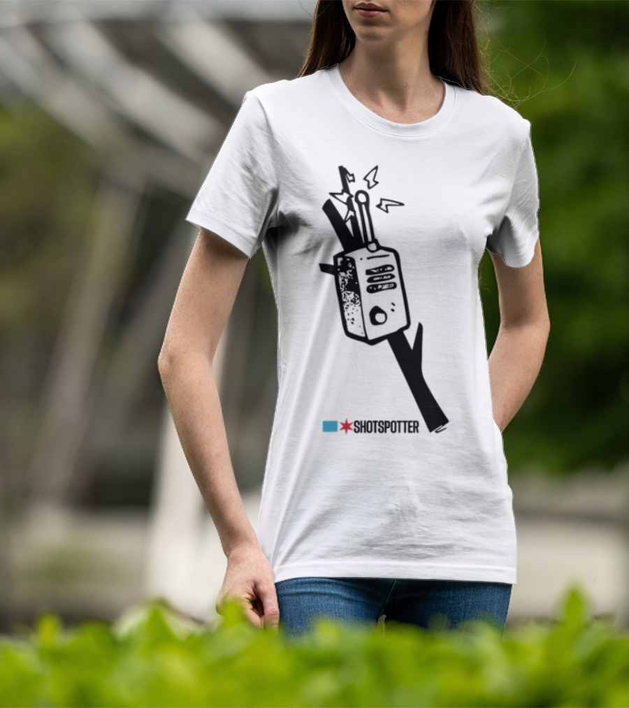 Raymondalopez Walkie-Talkie Shotspotter Image T-Shirt