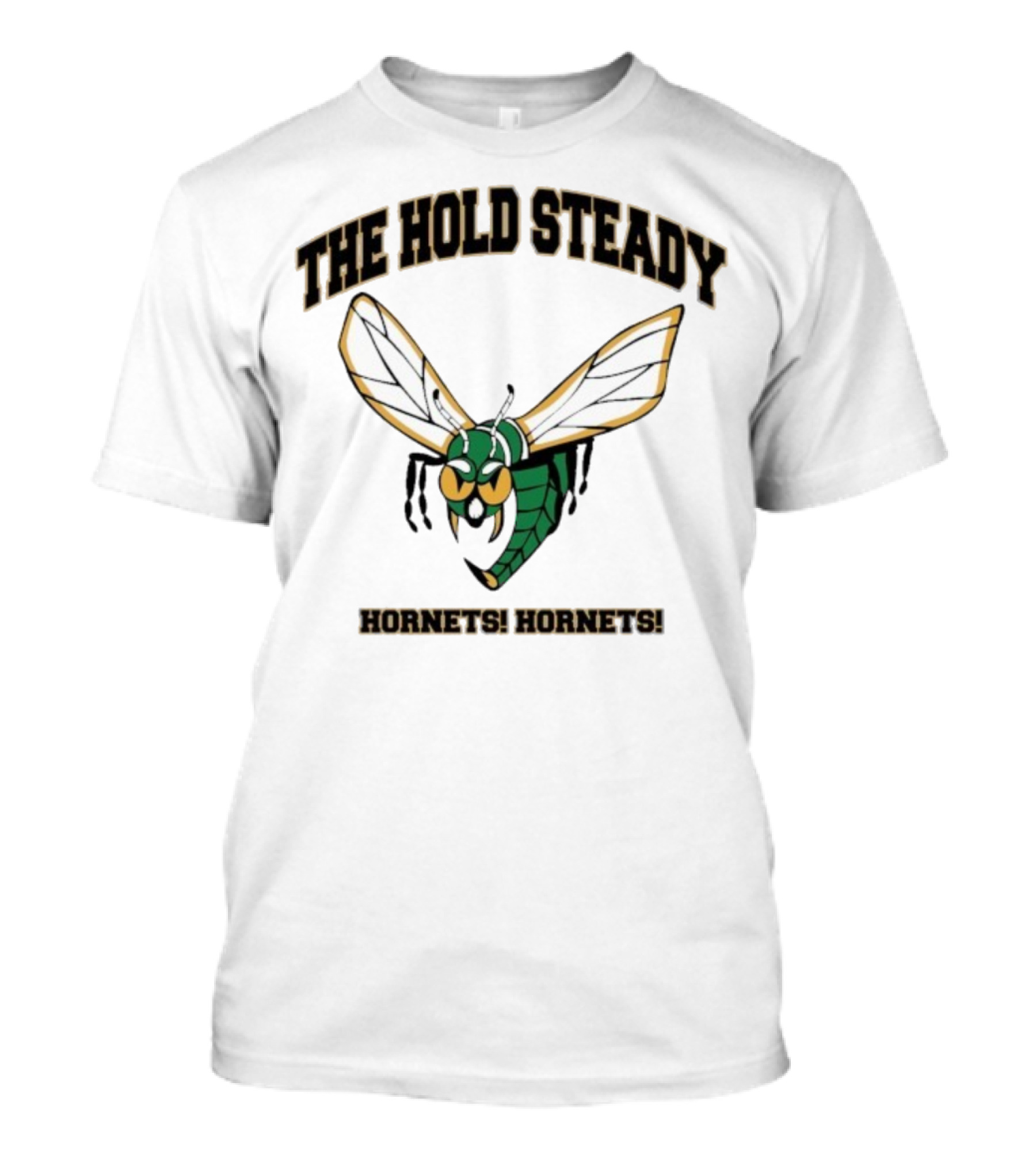The Hold Steady Hornets Hornets Logo Buzzing Insect Art T-Shirt