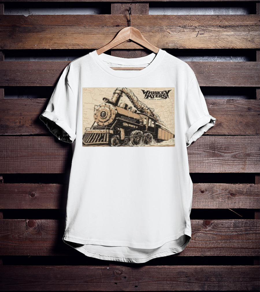 Whiskey Myers Train Greensboro NC October 10 2025 Ramblin' Since 07 T-Shirt