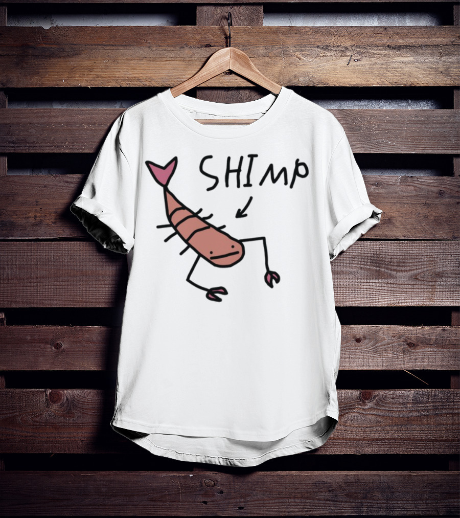 Shimp Cartoon Character Wors S T-Shirt