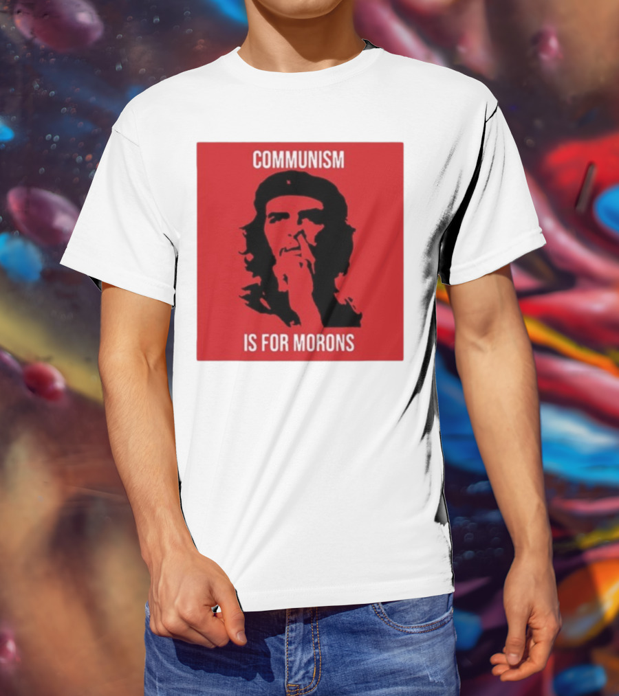 Communism Is For Morons Che Guevara Red T-Shirt