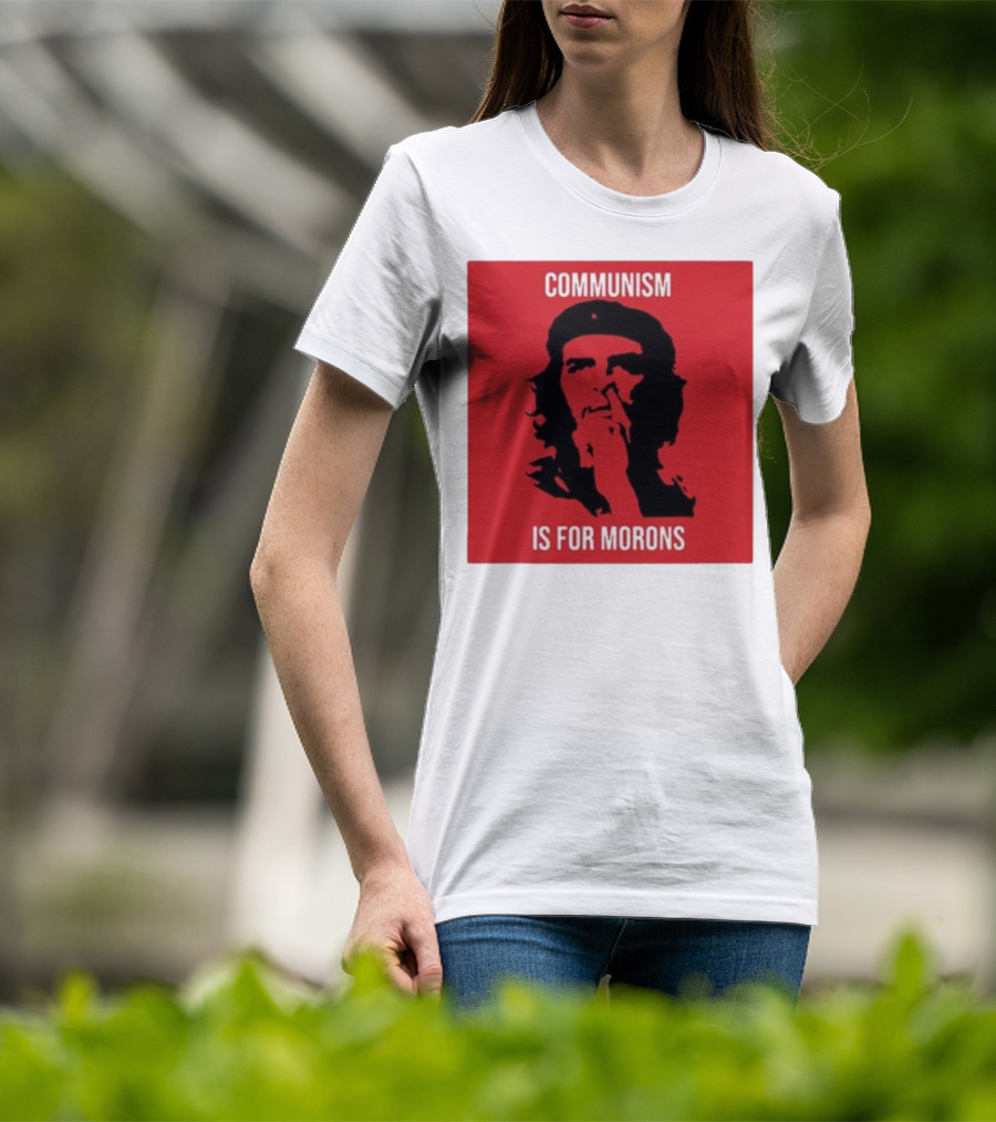 Communism Is For Morons Che Guevara Red T-Shirt