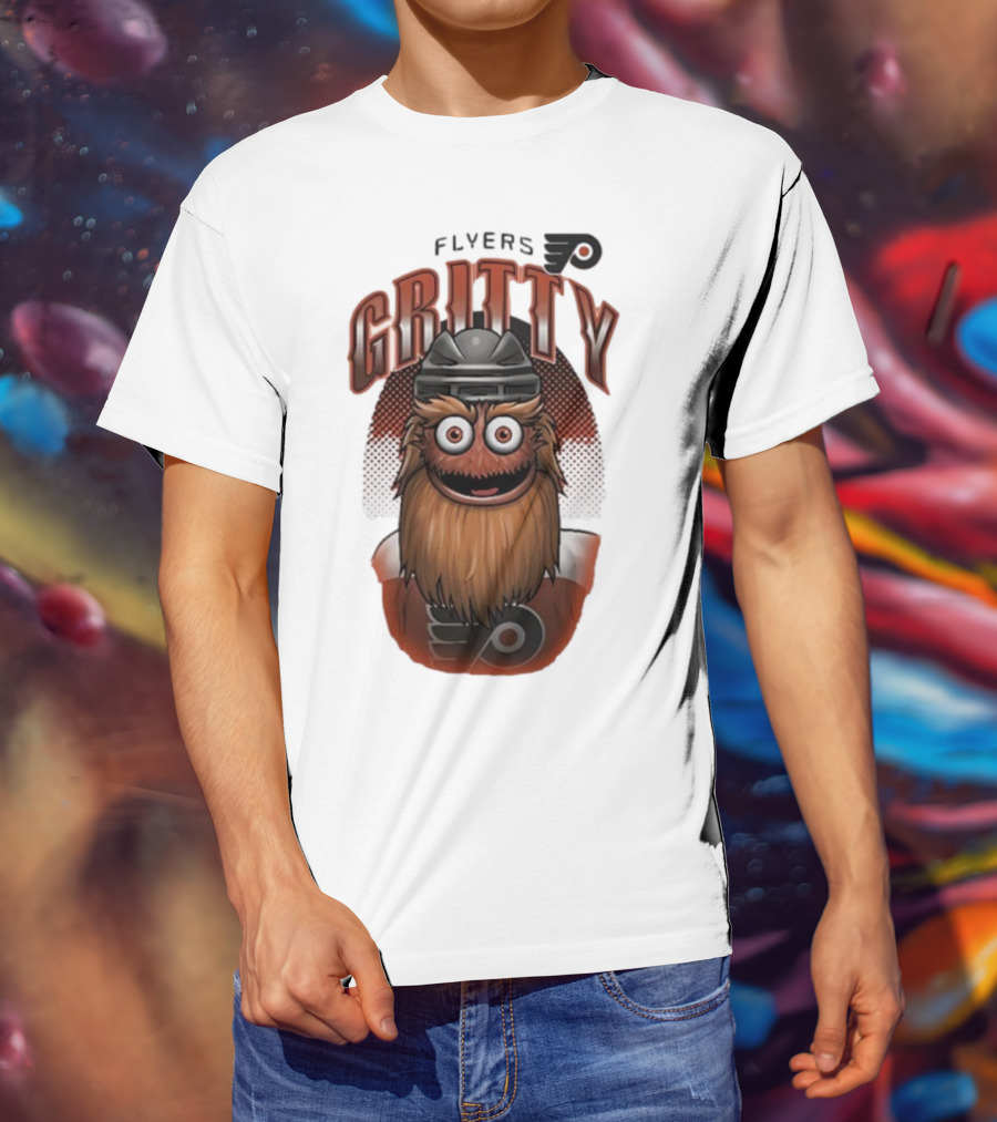 Philadelphia Flyers Gritty Mascot Outer Stuff T-Shirt