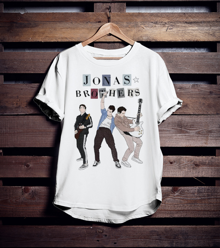 Jonas Brothers 20th Anniversary Tour Era Vintage Style T-Shirt