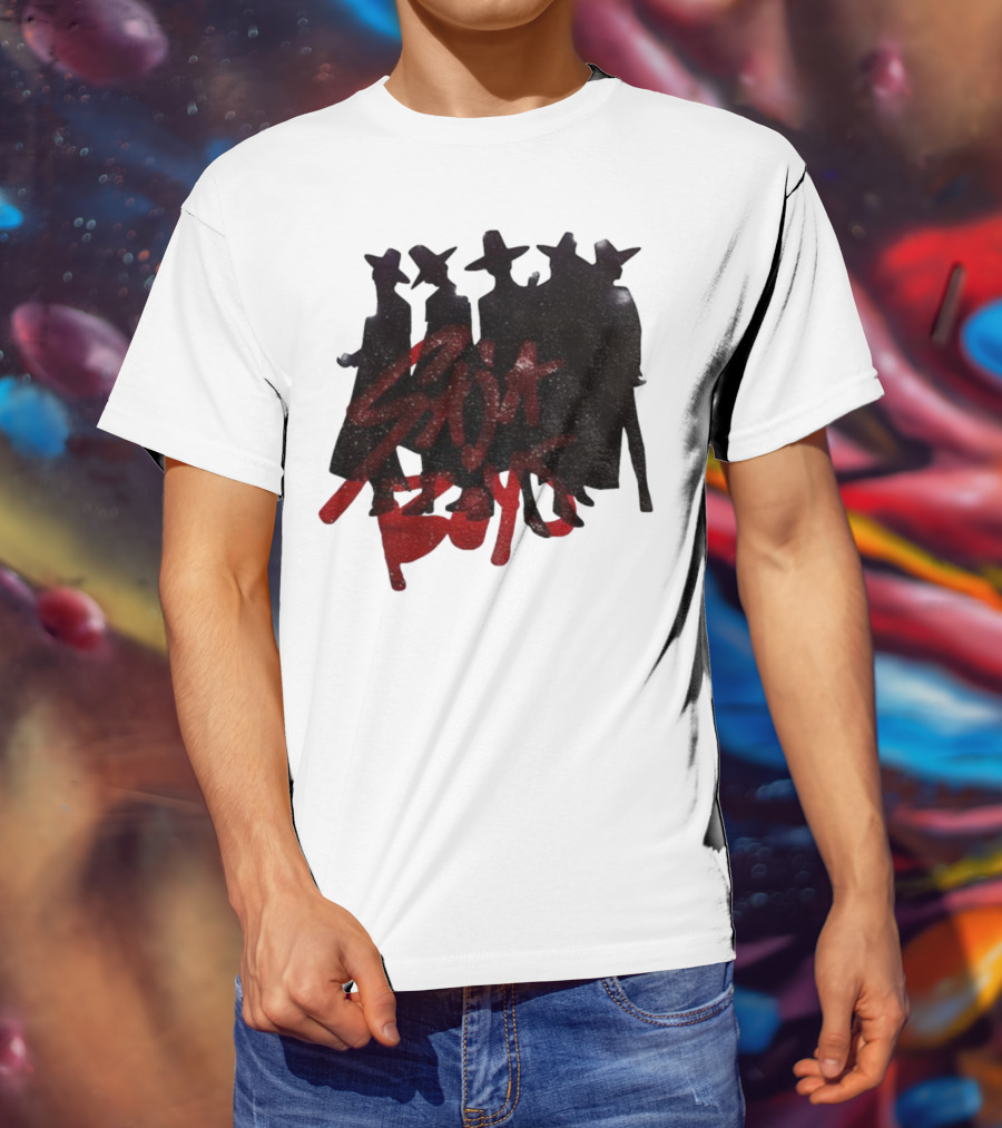 Saja Boys Huntrix Demon Hunter Kpop Vintage Silhouette Design T-Shirt