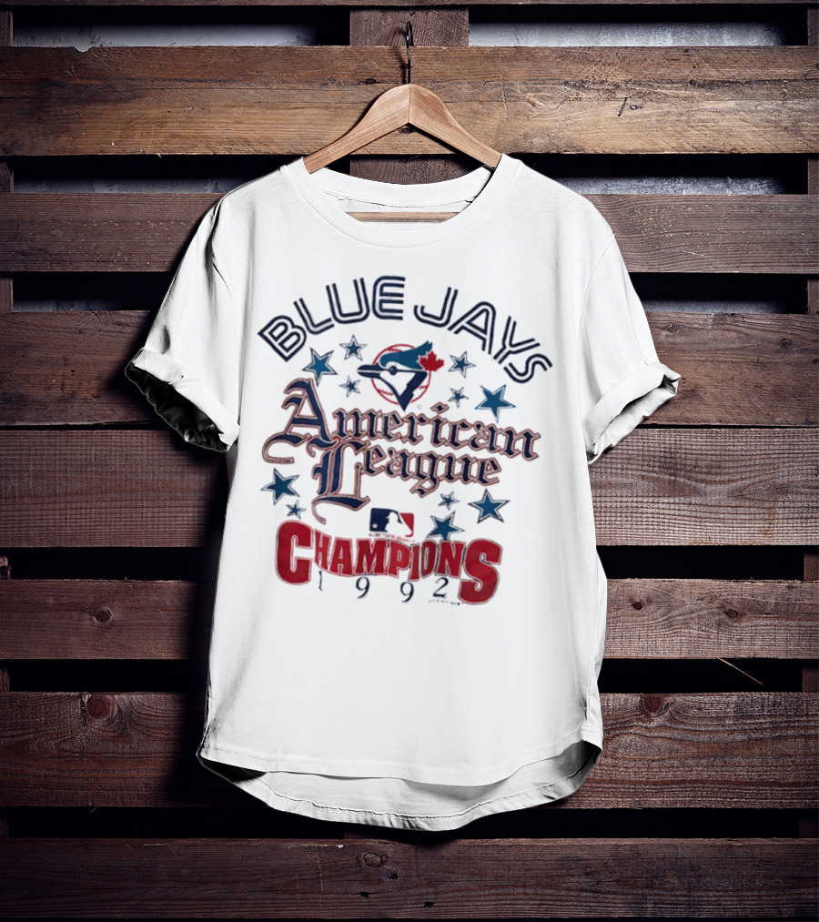 Toronto Blue Jays American League Champions 1992 Victory Celebration T-Shirt