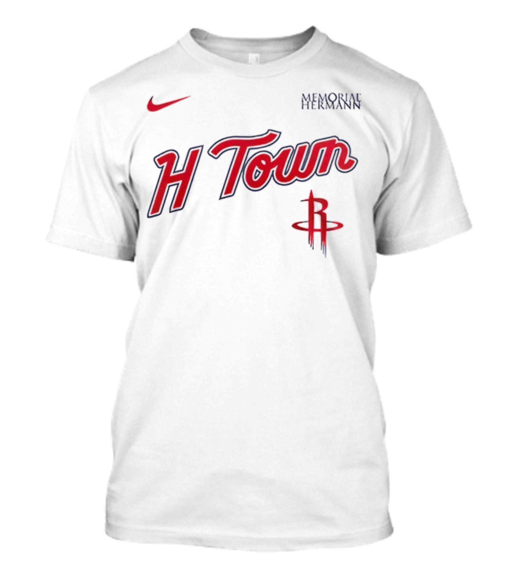 H-Town Nike Houston Rockets Memorial Hermann Edition T-Shirt