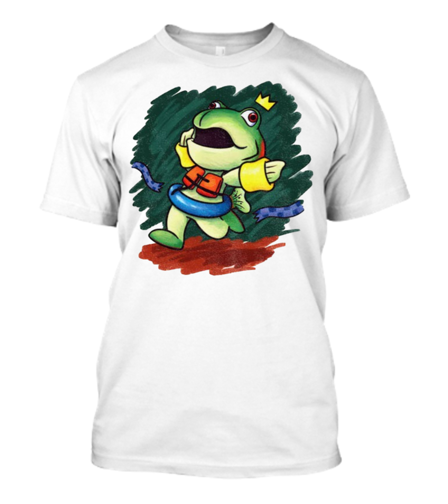 Humpy Salmon Mascot Running Seattle Mariners Mariners Fans Forte T-Shirt