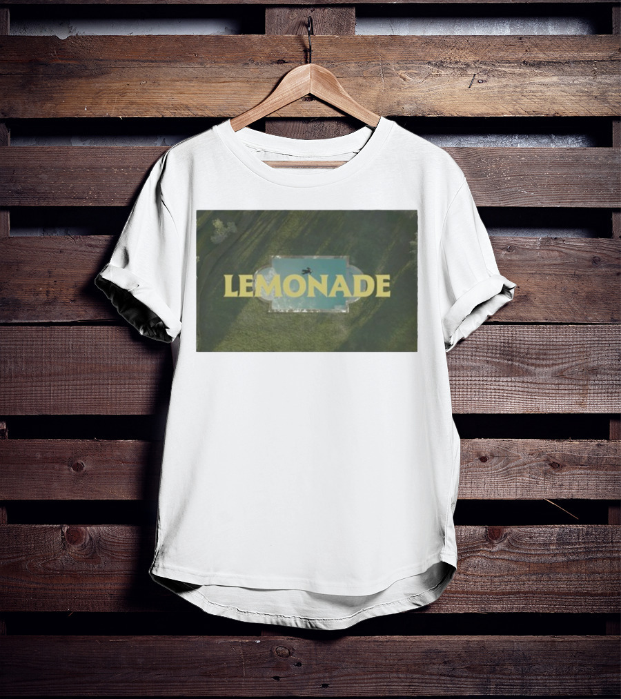 Louis Tomlinson Lemonade Aesthetic Pool Aerial View T-Shirt