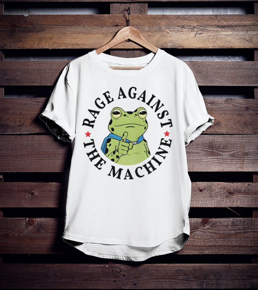 Rage Against The Machine Portland Frog Anti Trump T-Shirt
