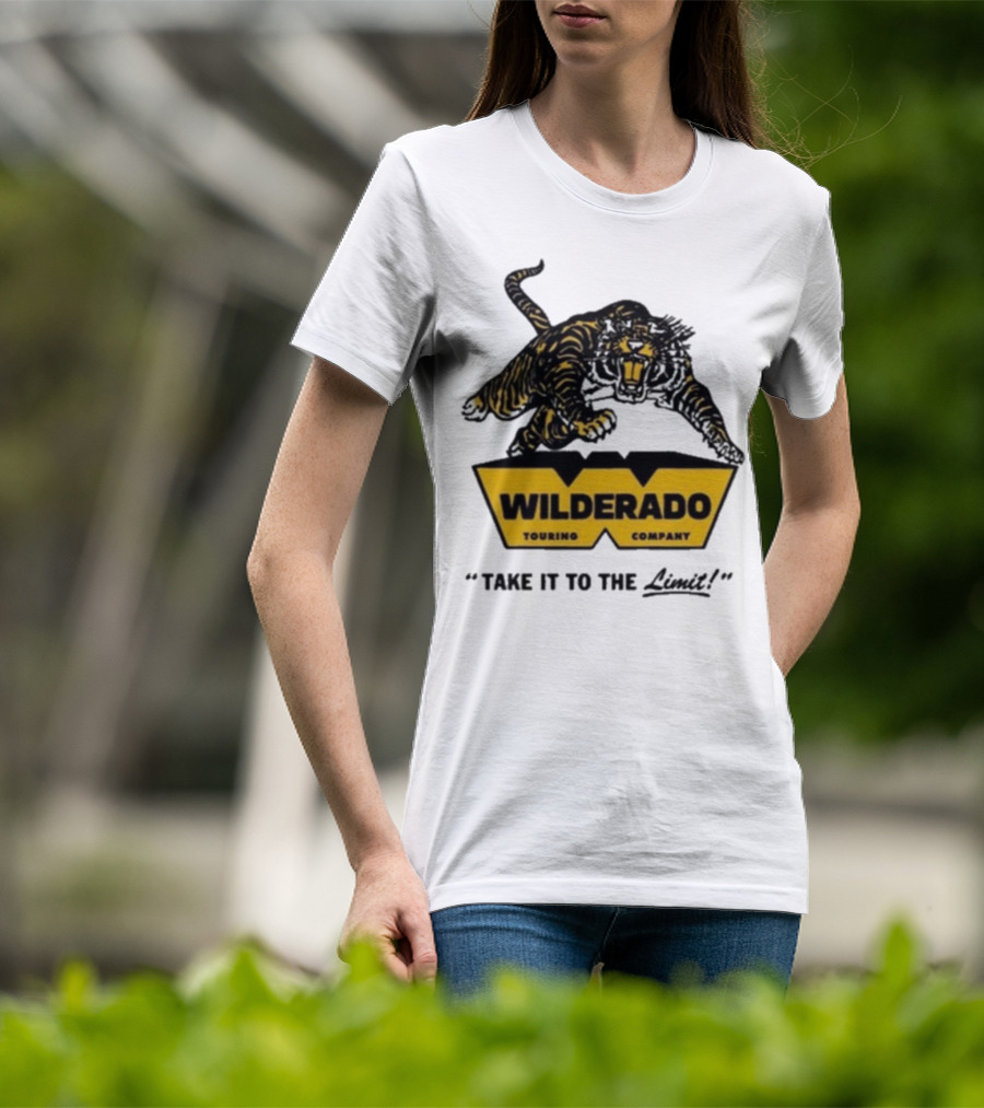 Wilderado Touring Company Take It To The Limit Tiger Logo T-Shirt