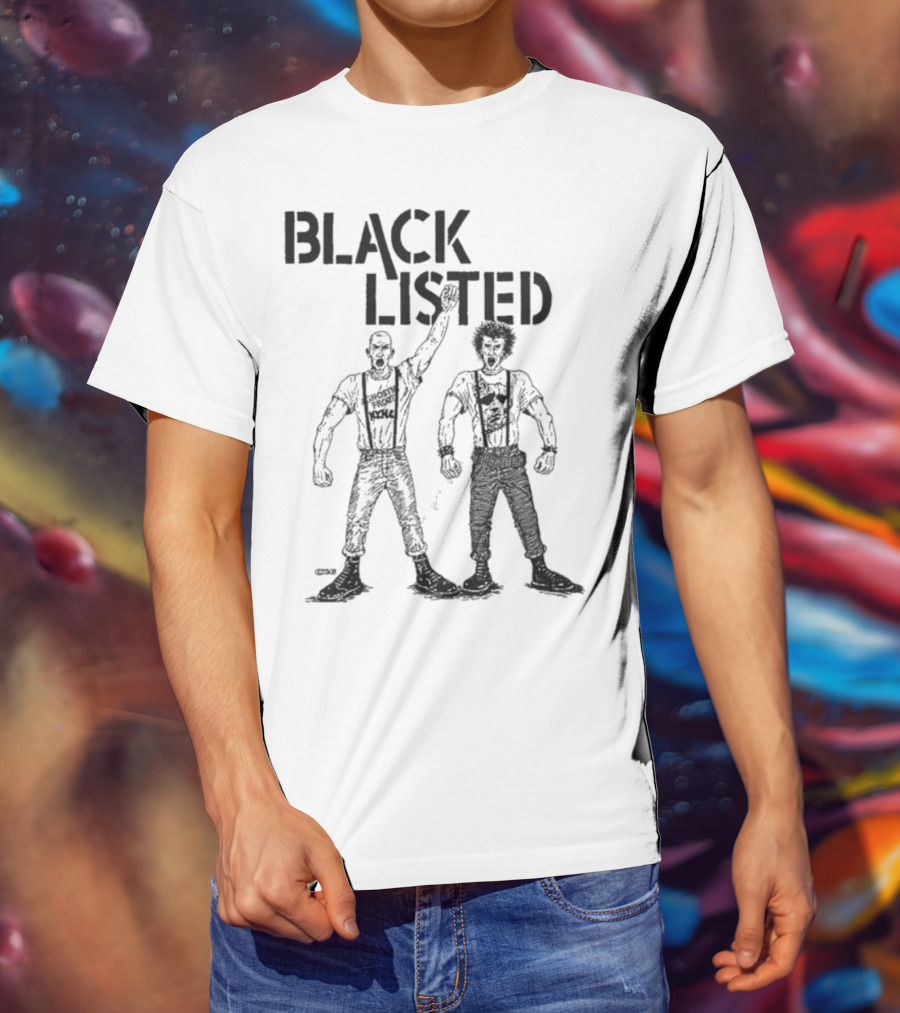 Blacklisted AF Rip Iconic Duo Standing Image T-Shirt