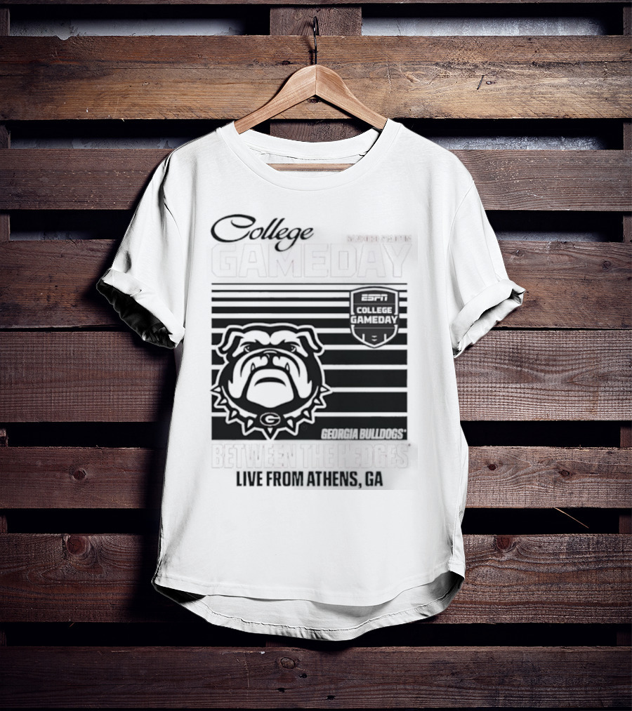 College GameDay Georgia Bulldogs Athens GA Live Show T-Shirt