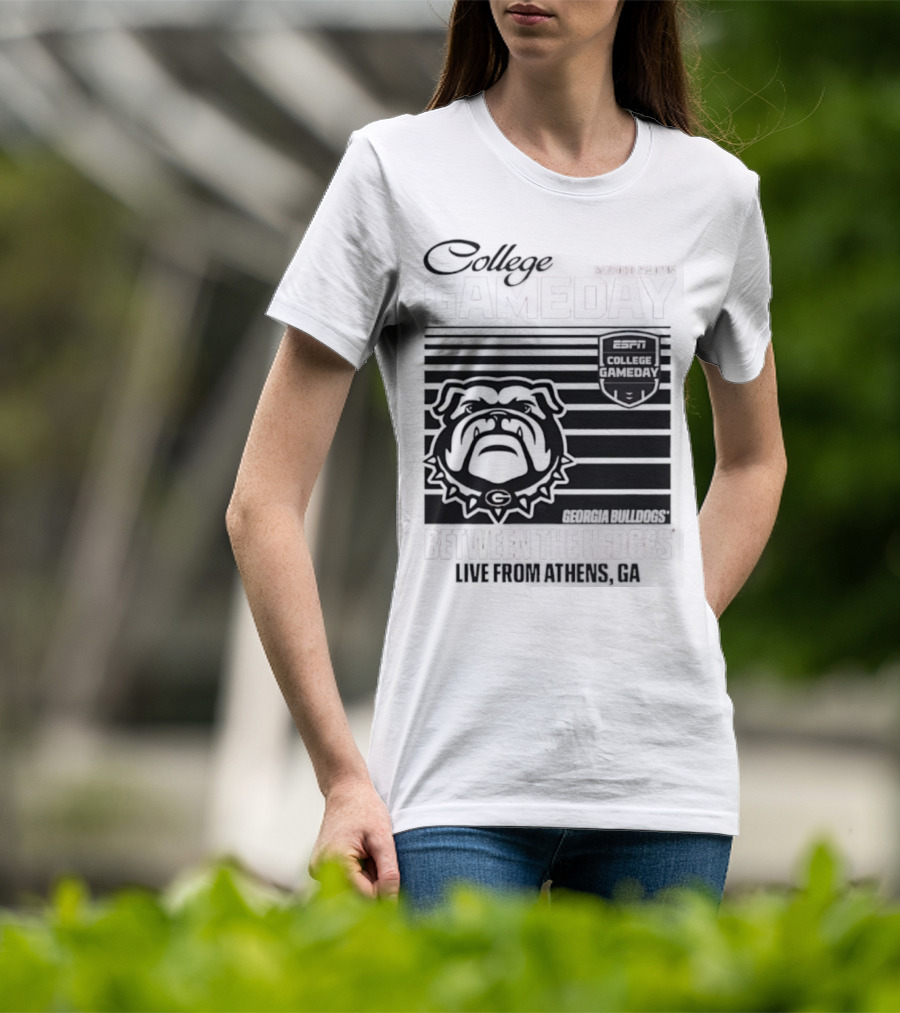 College GameDay Georgia Bulldogs Athens GA Live Show T-Shirt
