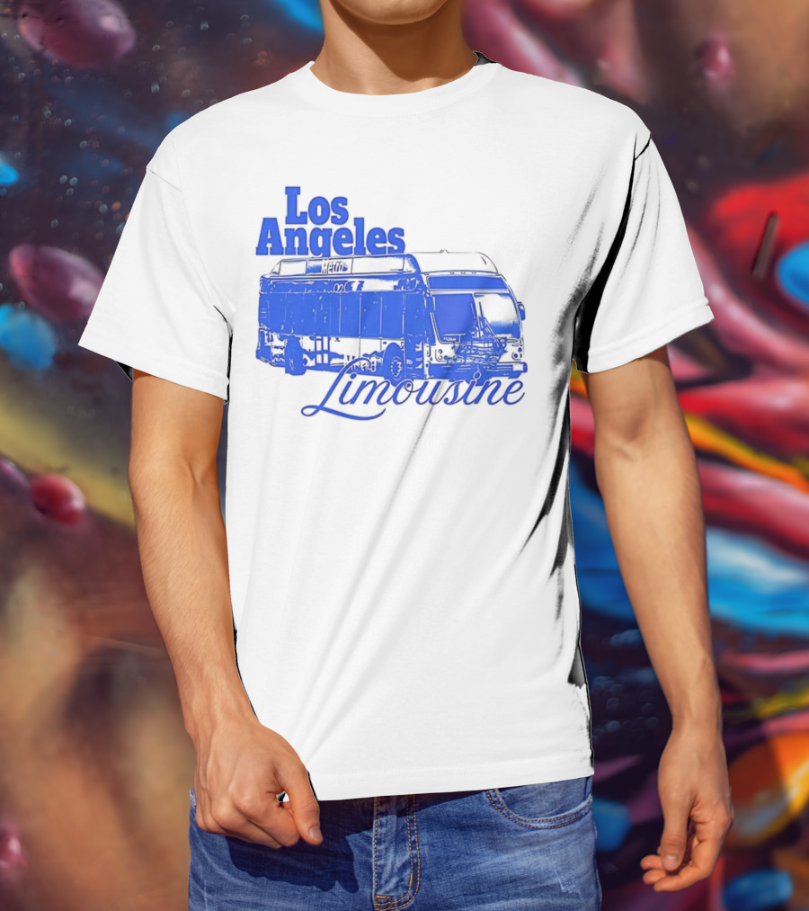Los Angeles Limousine Retro Bus Experience T-Shirt