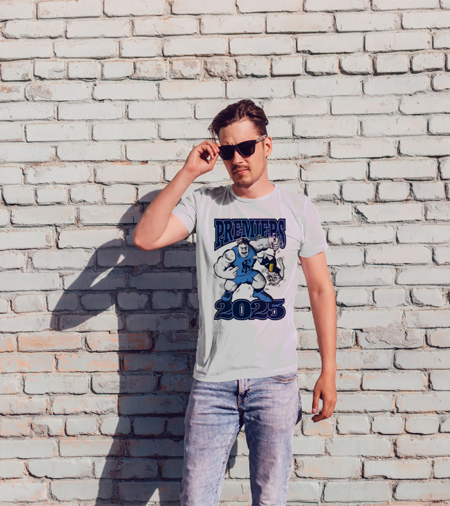 Sturt Football Club Premiers 2025 Mascot Victory Image T-Shirt