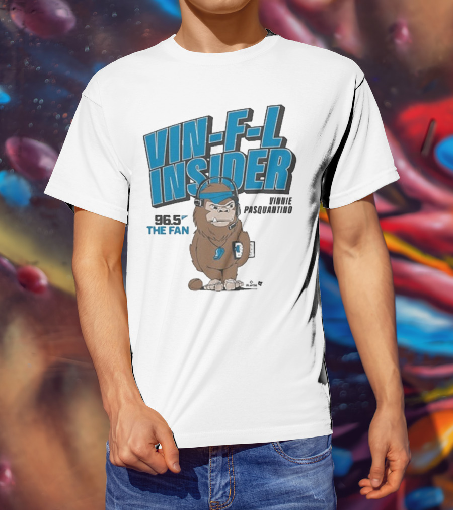 Vin-F-L Insider Vinnie Pasquantino 96.5 The Fan T-Shirt