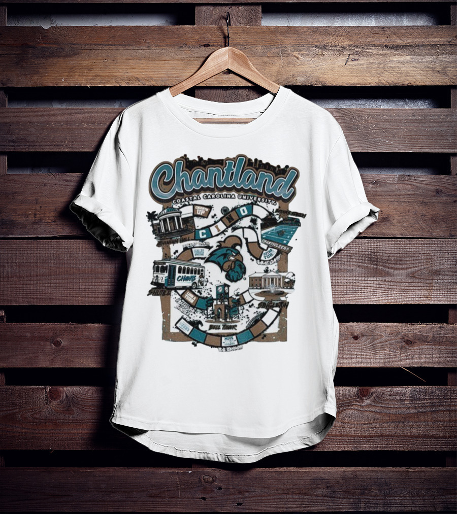 Chantland Coastal Carolina University Chanticleers CINO Gameday T-Shirt