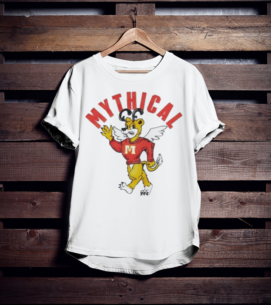 Mythical Randlers Winged Mascot Sweater M T-Shirt