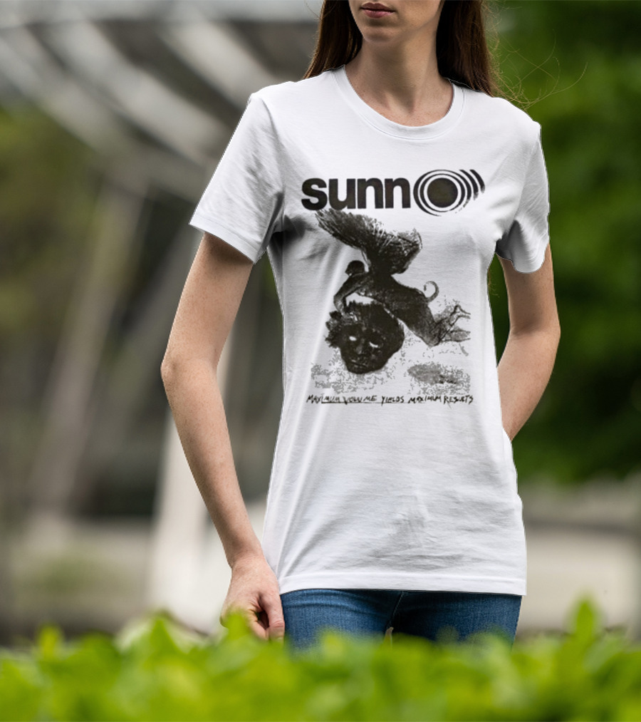 Sunn O))) Maximum Volume Angel Head Tour 2012 2013 US Japan EU T-Shirt