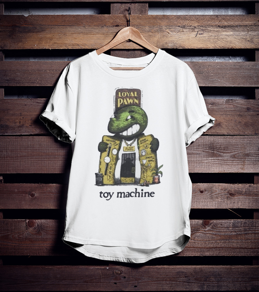 Toy Machine Loyal Pawn Frog With Open Jacket T-Shirt