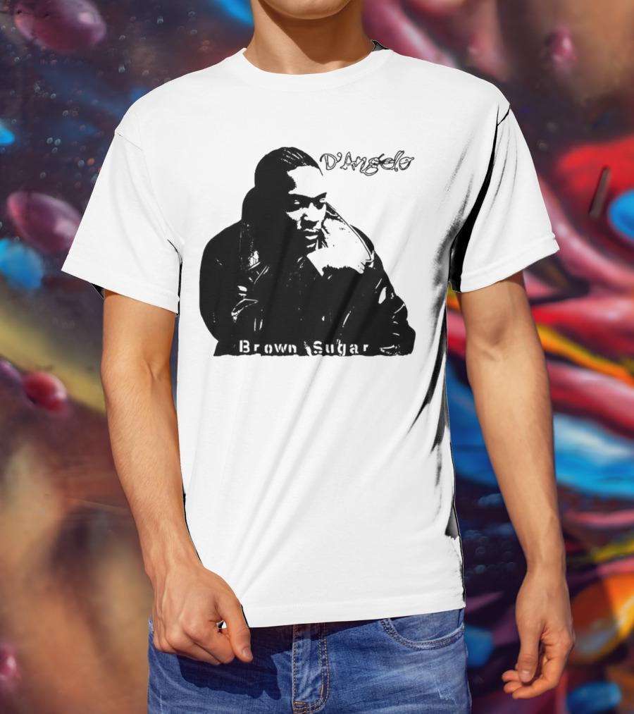 D’Angelo Brown Sugar 90s R&B 2000s Music Retro Style T-Shirt
