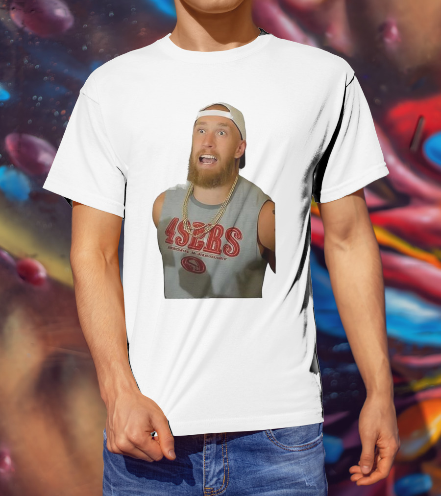 49ers 85 George Kittle San Francisco Football Insight T-Shirt