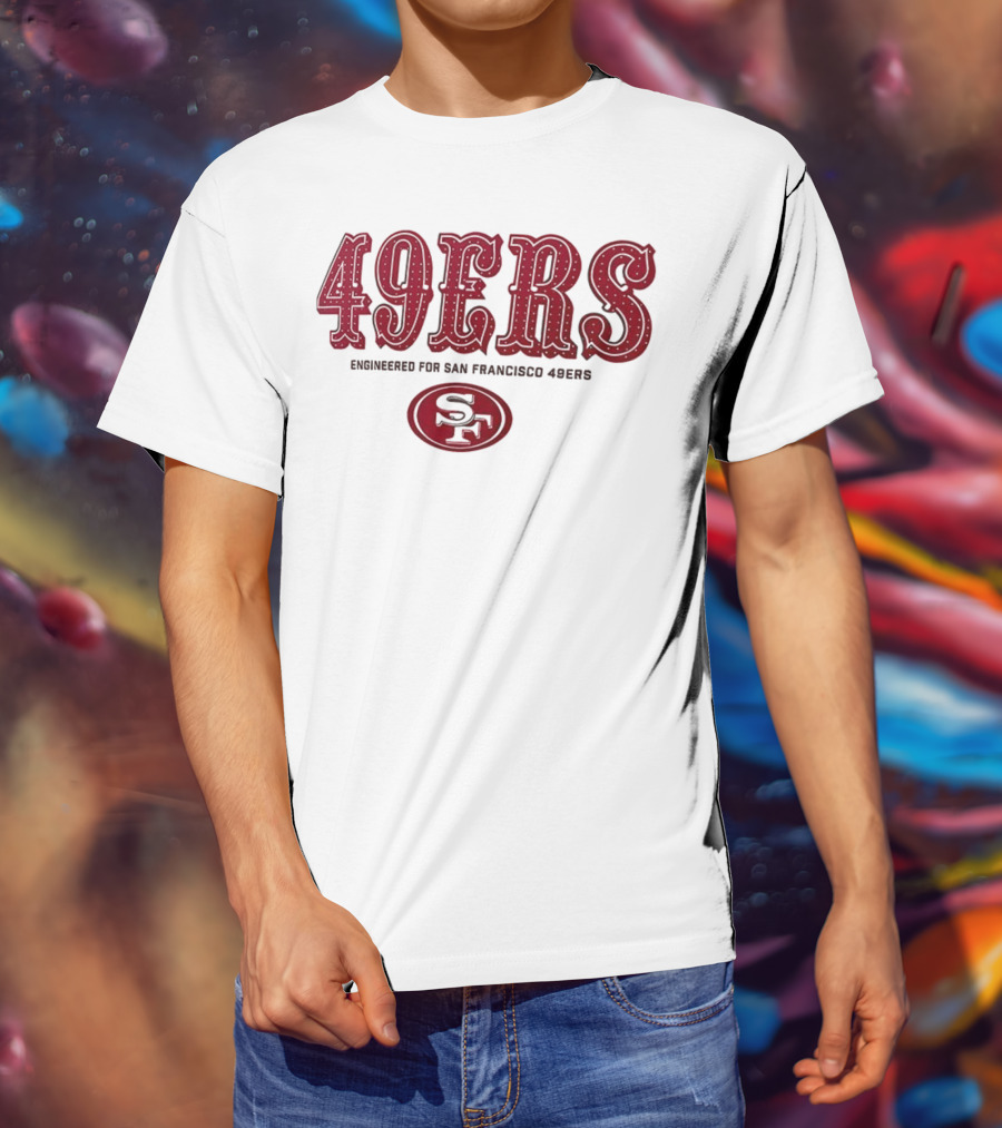 George Kittle Engineered For San Francisco 49ers 49ERS SF T-Shirt