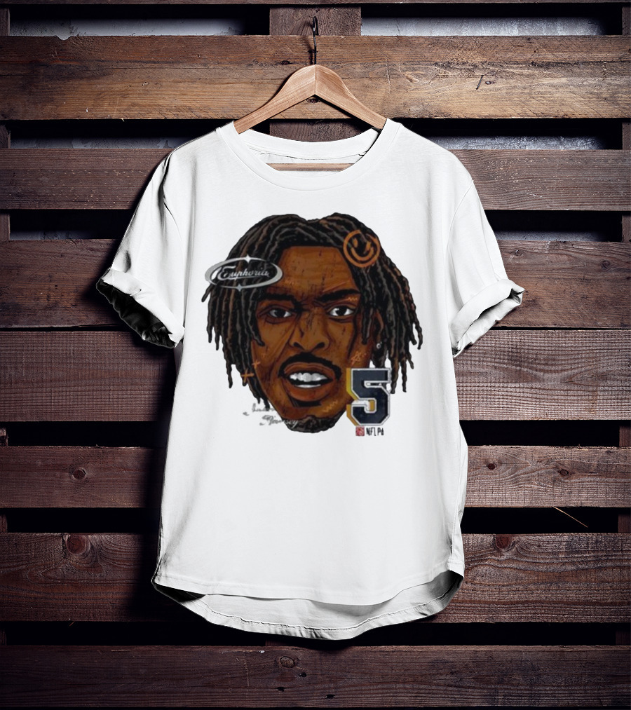 Jalen Ramsey Euphoria #5 Big Head Steelers T-Shirt