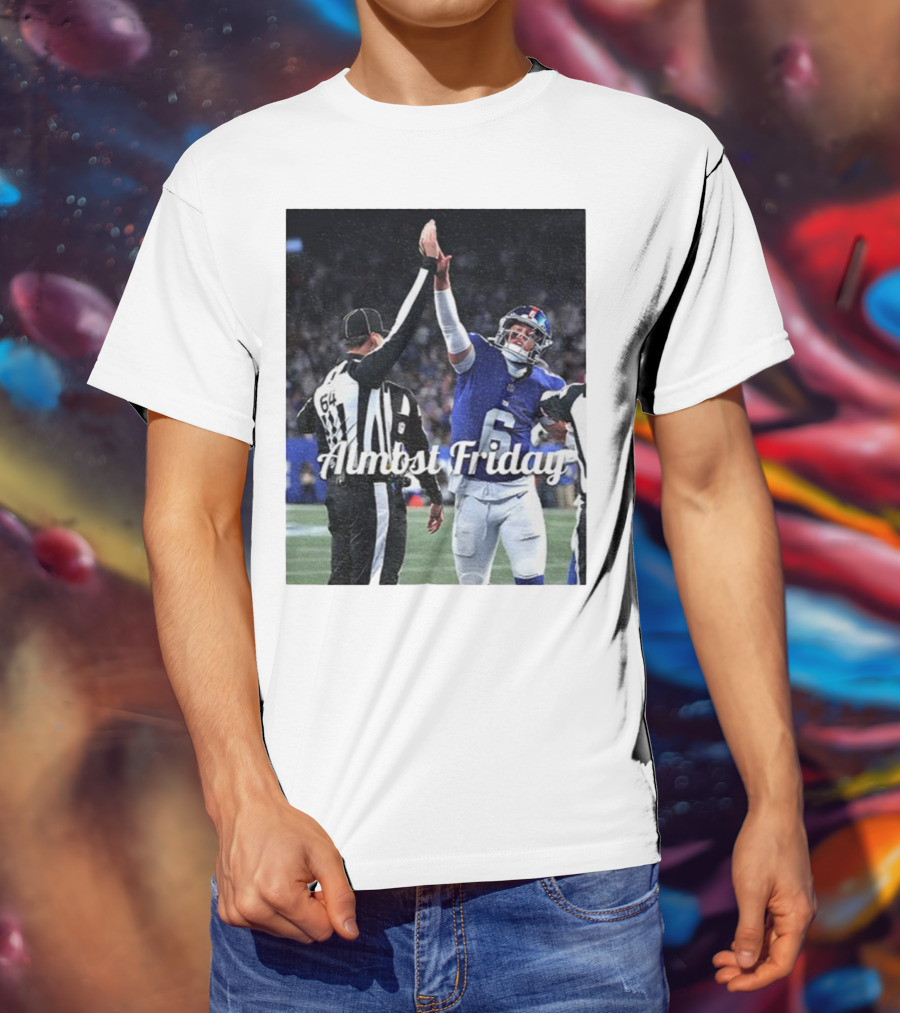 Almost Friday Jaxson Dart High Five Celebration T-Shirt