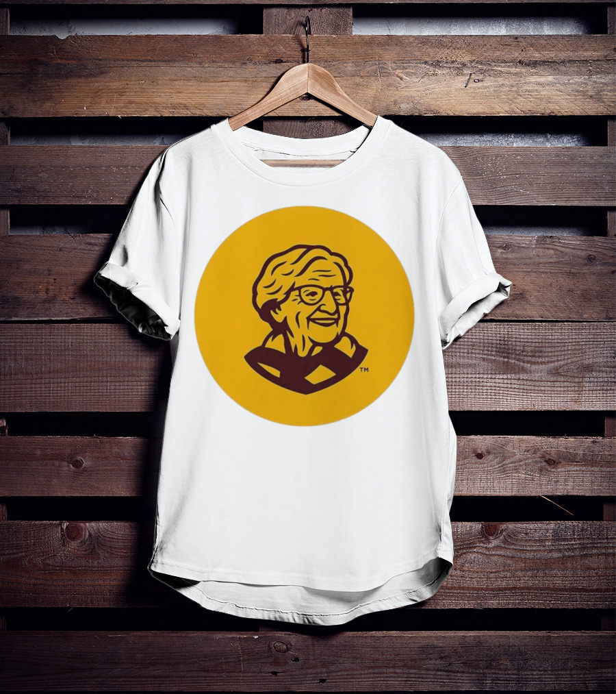 Loyola Chicago Sister Jean Trademark Icon Yellow T-Shirt