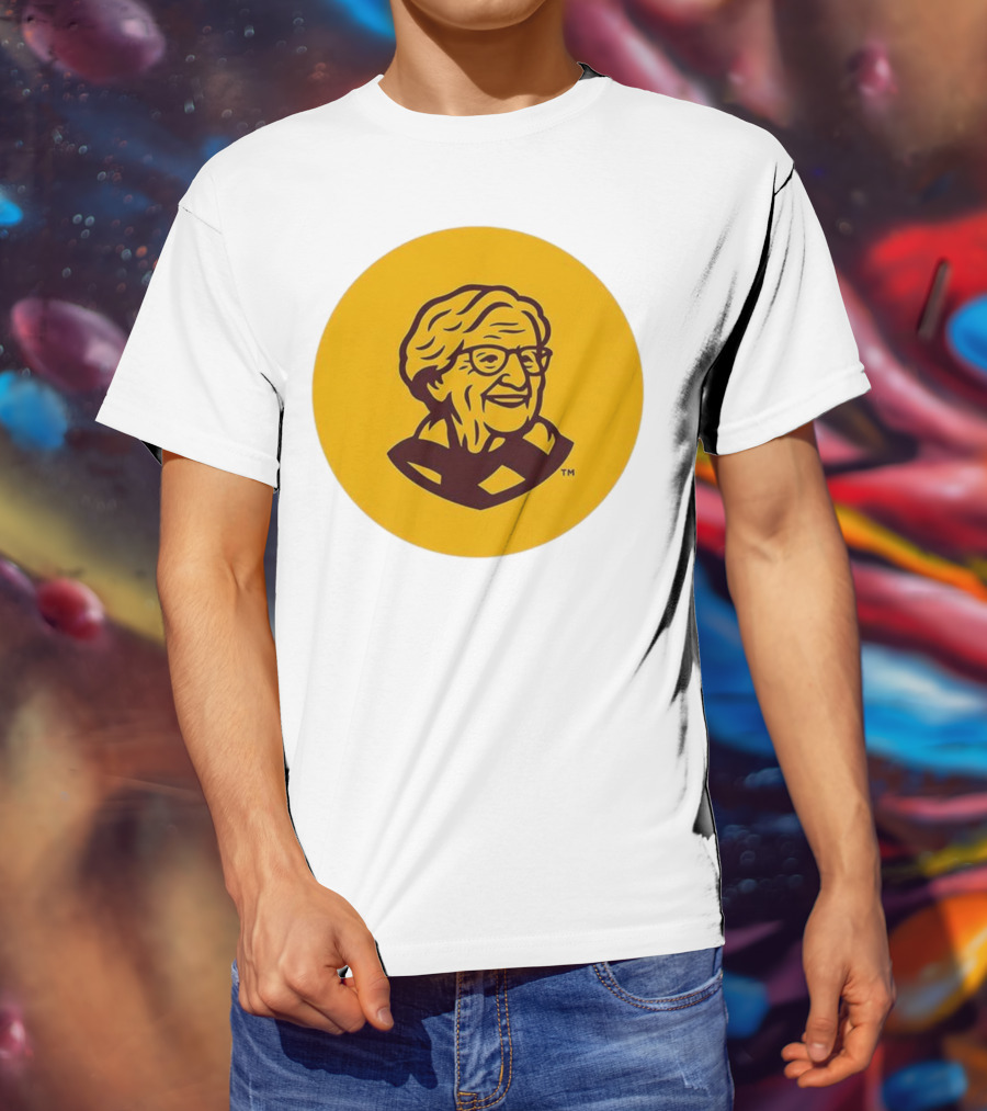 Loyola Chicago Sister Jean Trademark Icon Yellow T-Shirt
