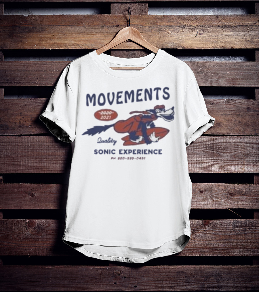 Movements 2020 2021 Woody Sonic Experience Wolf T-Shirt