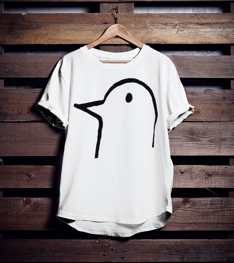 Oyasumi Punpun Iconic Bird Sketch Manga Symbol T-Shirt